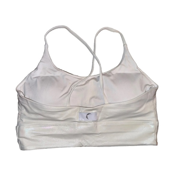 Ziya Active White Unicorn Luxe 7/8 Leggings Set Pants Size 6-8 Bra Size Large - Picture 7 of 16